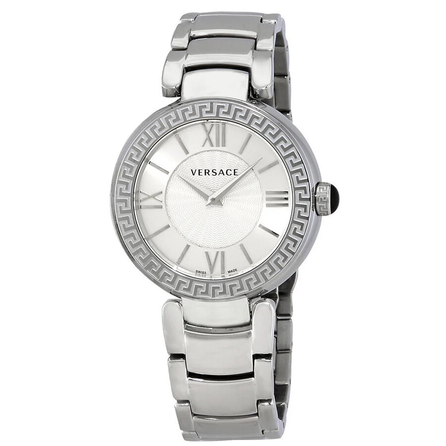 Leda Silver Dial Stainless Steel Ladies Watch New